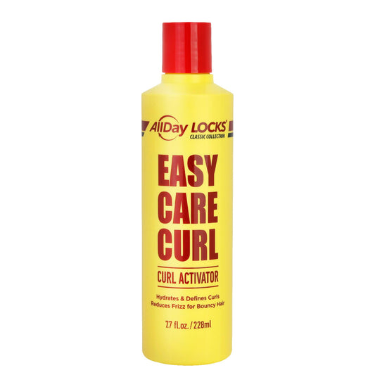 AllDay Locks front bottle showing label and 7.7 oz size, easy identification
