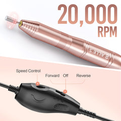 alle's handpiece aluminum body close-up showing texture and vents for better heat dissipation