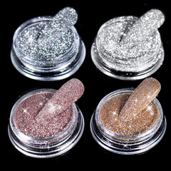 Allstarry front packaging showing four glitter pots and brand clarity