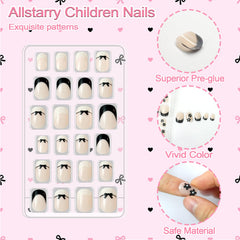 Allstarry nail size layout with 12 sizes visible for accurate fitting and selection