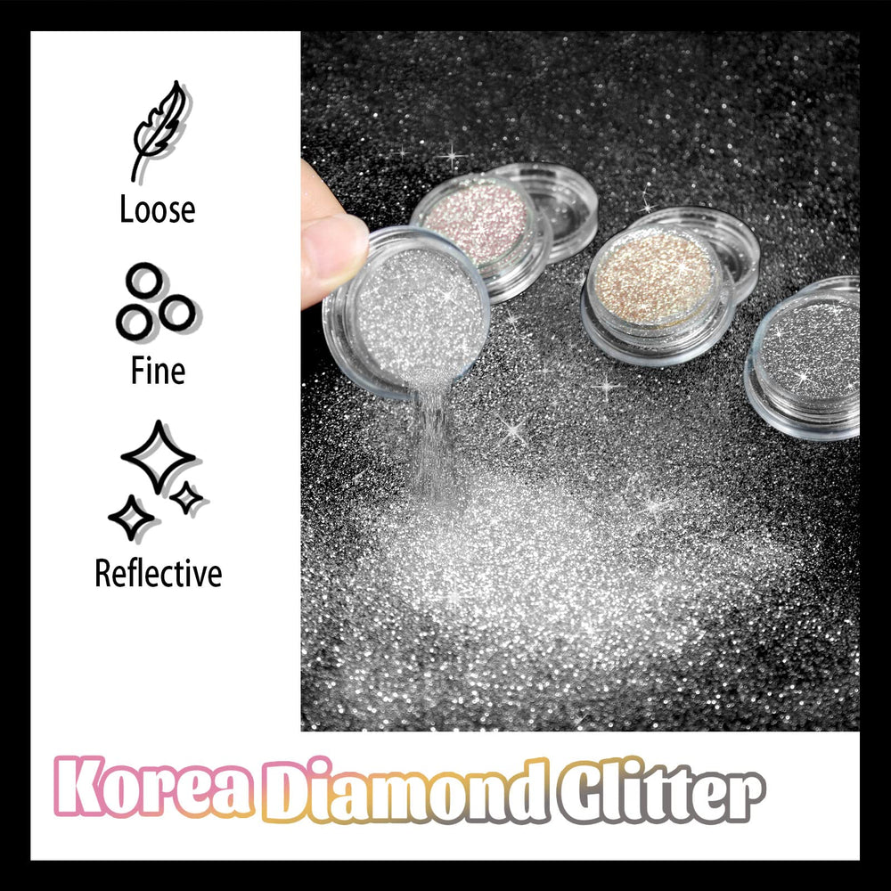Allstarry ultra-fine powder close-up revealing smooth reflective texture