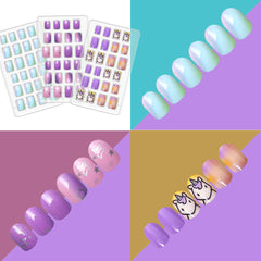Allstarry laid-out nails with numbered sizes, easy size selection and organization