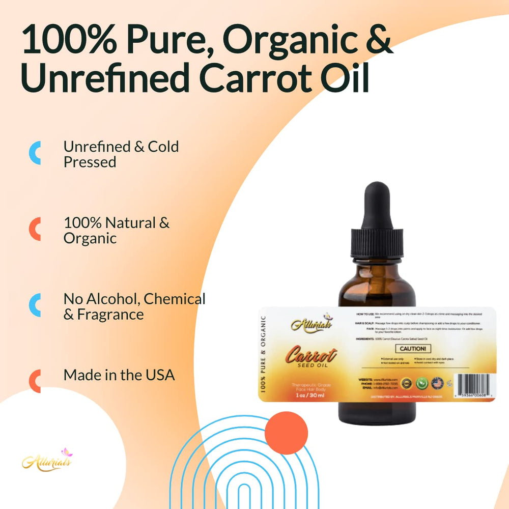 Allurials carrot seed oil mixed into facial serum illustrating easy blending and extra hydration