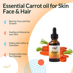 Allurials pipette dispensing carrot seed oil for precise application and controlled use