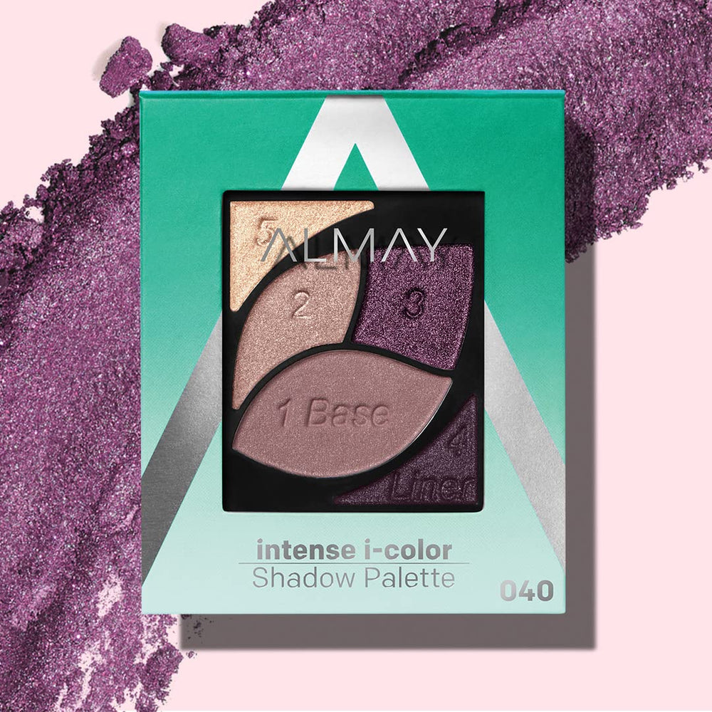 Almay palette in hand for scale, travel-friendly size and portable convenience