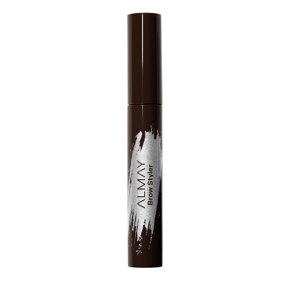 Almay brow styler front tube showing shade and compact packaging benefit