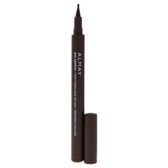 Almay eyeliner pen front view showing sleek brown packaging and precision