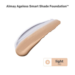 Almay pump and cap close-up highlighting PCR cap and hygienic dispensing benefit