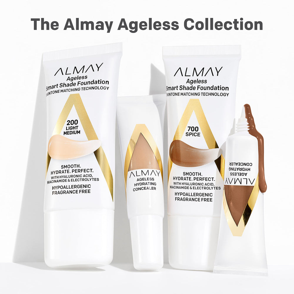 Almay in a morning routine setting showing wearable comfort and quick application benefit