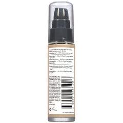 Woman wearing Almay 140 Buff foundation outdoors showing natural radiance