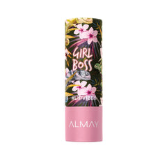 Close-up of Almay Lip Vibes bullet shape demonstrating precise application benefit