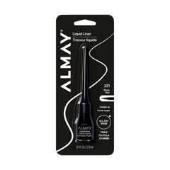 Almay liquid eyeliner 221 Black front view showing sleek bottle and label for easy identification