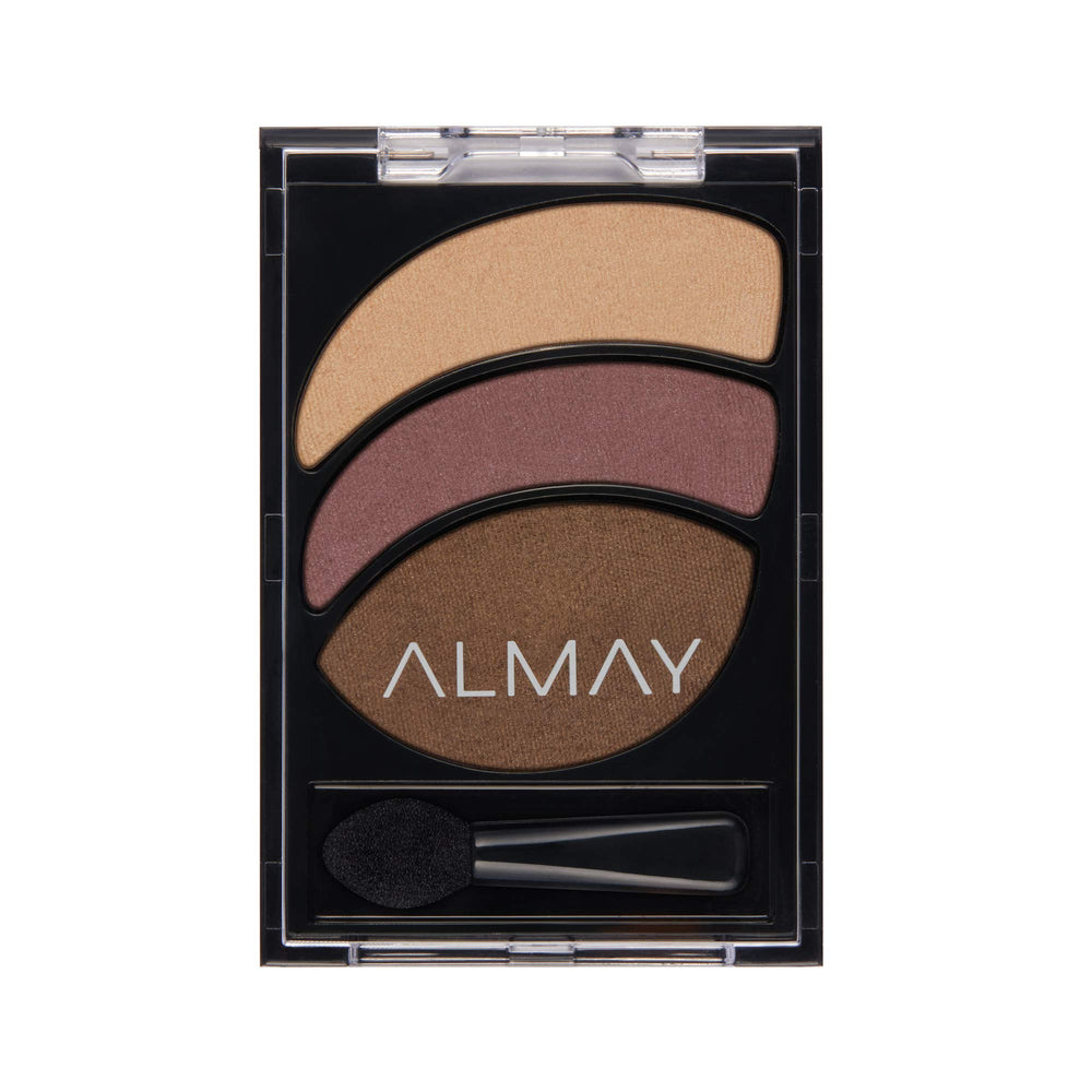 Almay front packaging showing compact trio and shade names for quick selection