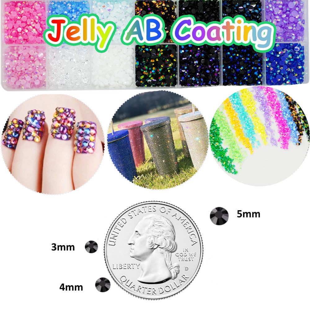 ALOCIAM included pick-up pen tweezers and B7000 glue for precise placement benefit