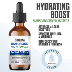 Alozera dropper dispensing serum showing precise application and control