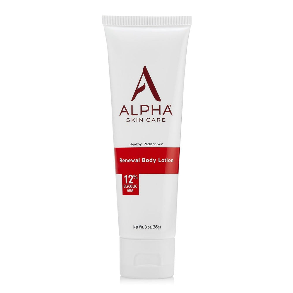Alpha front packaging 3oz bottle showing label and travel convenience benefits