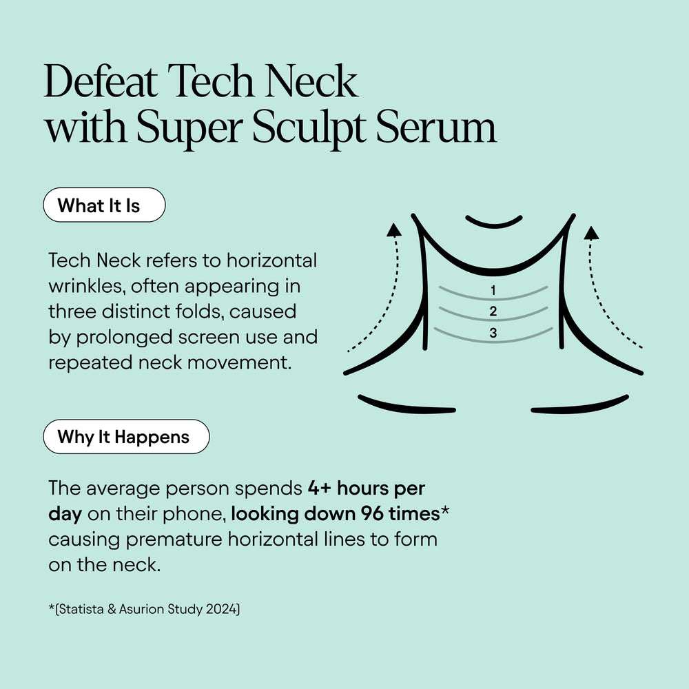Routine visual of Alpyn Super Sculpt Serum before-and-after application for refined look