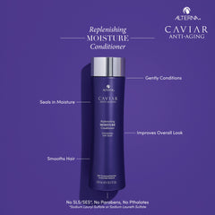 Alterna caviar mini open cap with visible conditioner texture for smooth application benefit