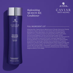 Alterna caviar mini creamy conditioner on hand showing rich formula for easier detangling