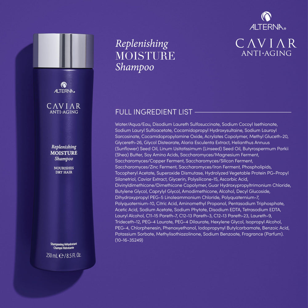 Alterna with caviar extract ingredient visual emphasizing nutrient boost