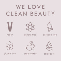 ALURAM label close-up showing sulfate-free and cruelty-free product benefits