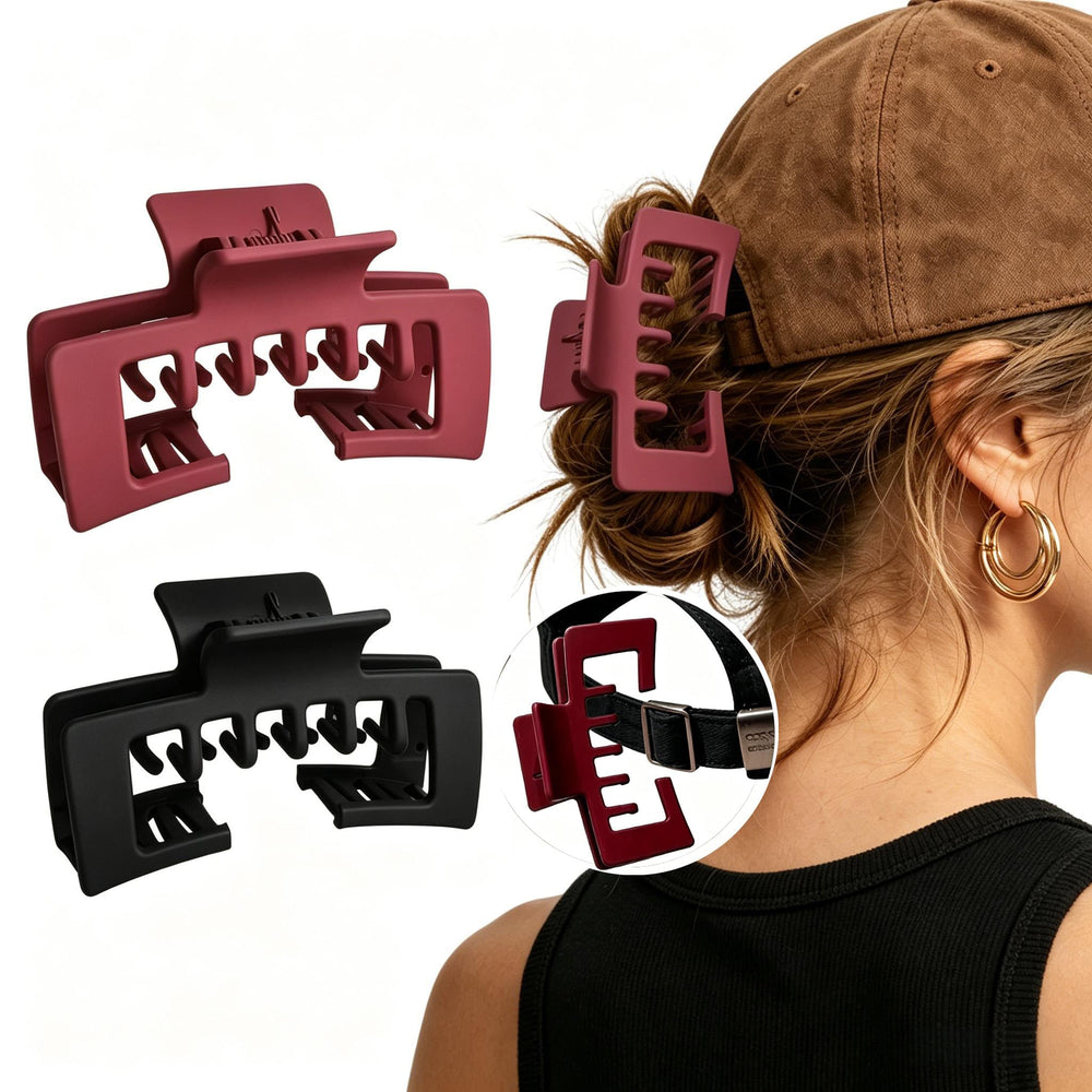 amader front view clips showing sleek shape and easy hat compatibility benefit