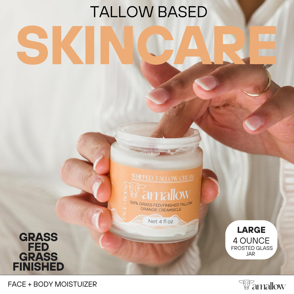 Amallow whipped texture close-up showing creamy spreadability and hydration