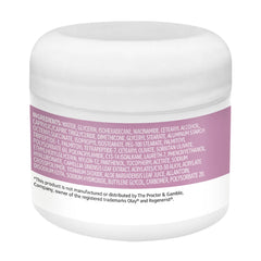 Amazon Basics jar label detail highlighting hyaluronic acid and fragrance-free