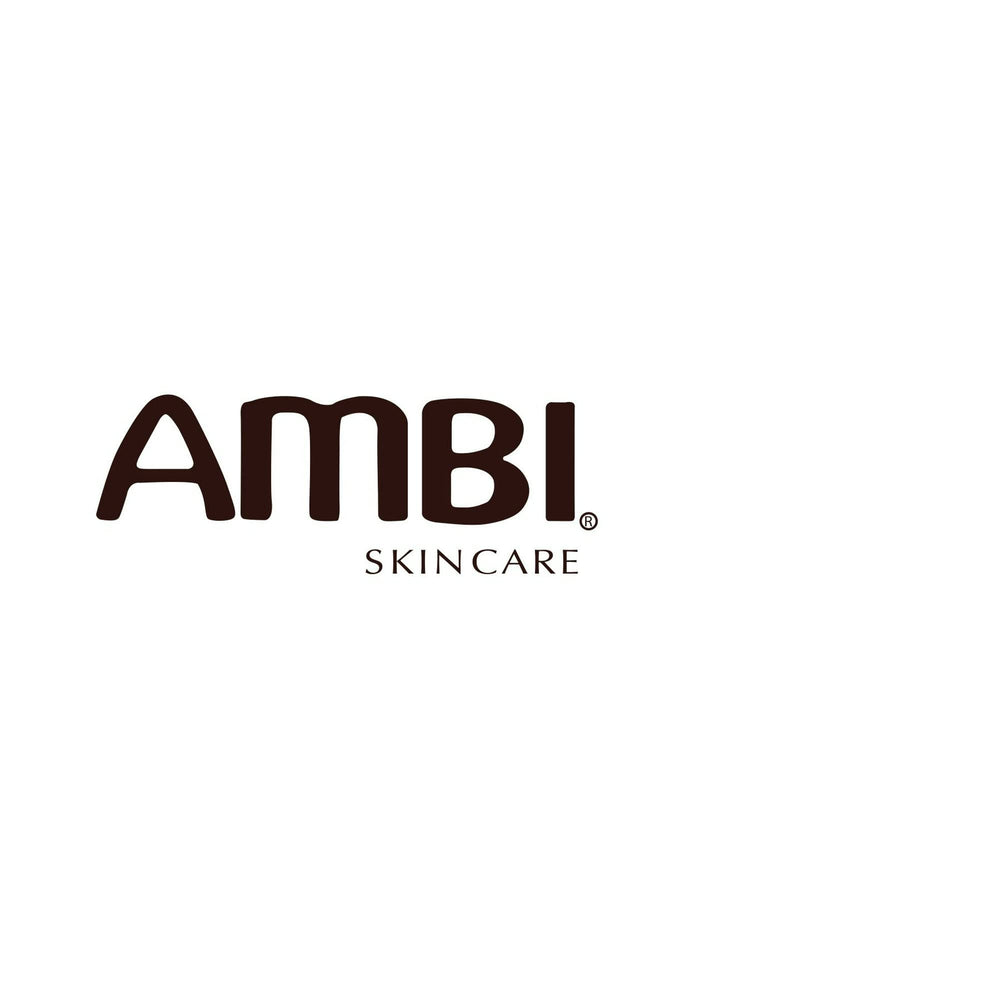Ambi black soap held in hand showing 3.5 oz size for portability
