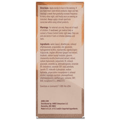 Ambi serum on a vanity at night conveying evening skincare routine