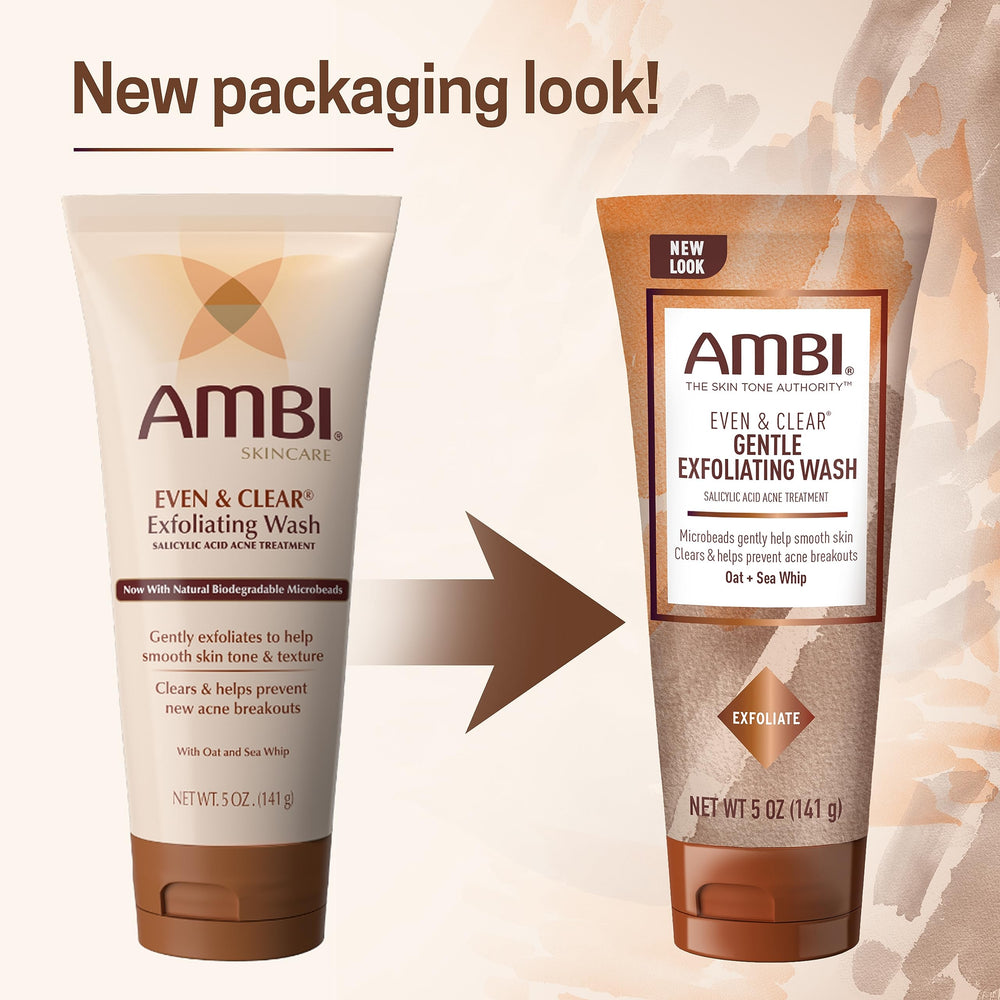 Ambi tube next to common items to show 5 ounce size and portability