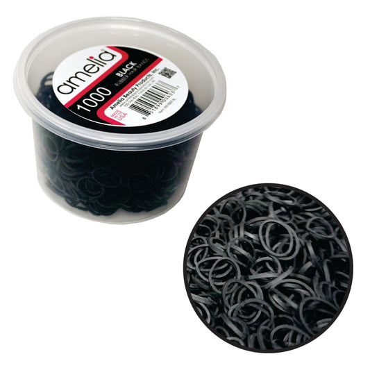 Amelia Beauty front packaging with 1000-count reclosable tub and tidy storage benefit