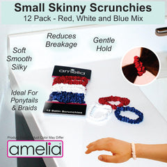 Amelia Beauty satin fabric close-up showing smooth texture that reduces frizz