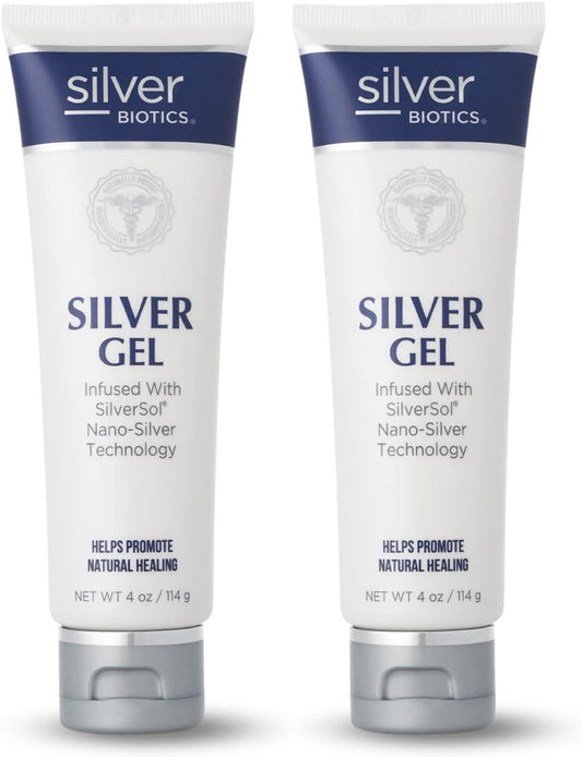 American Biotech Labs front packaging showing gel benefits and pack of two