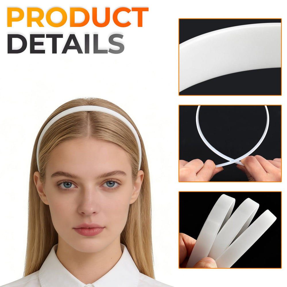 Amersumer headbands held in hand illustrating scale and easy portability