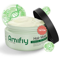 Amifiy jar front packaging showing product and benefit of deep repair