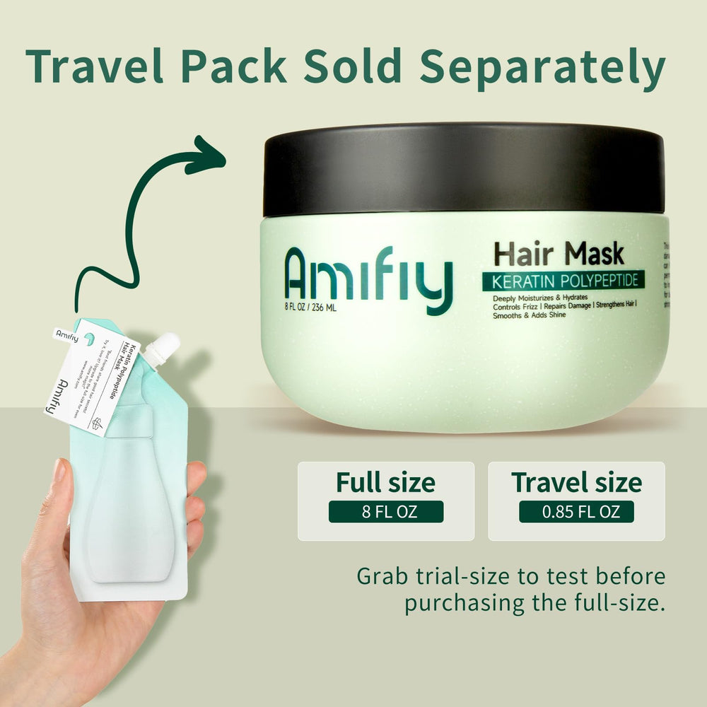 Amifiy squeeze test consistency showing rich texture for concentrated nourishment