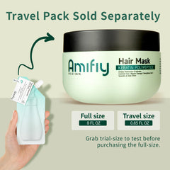 Amifiy squeeze test consistency showing rich texture for concentrated nourishment