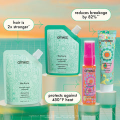 Amika kure intense mask creamy texture showing rich conditioning