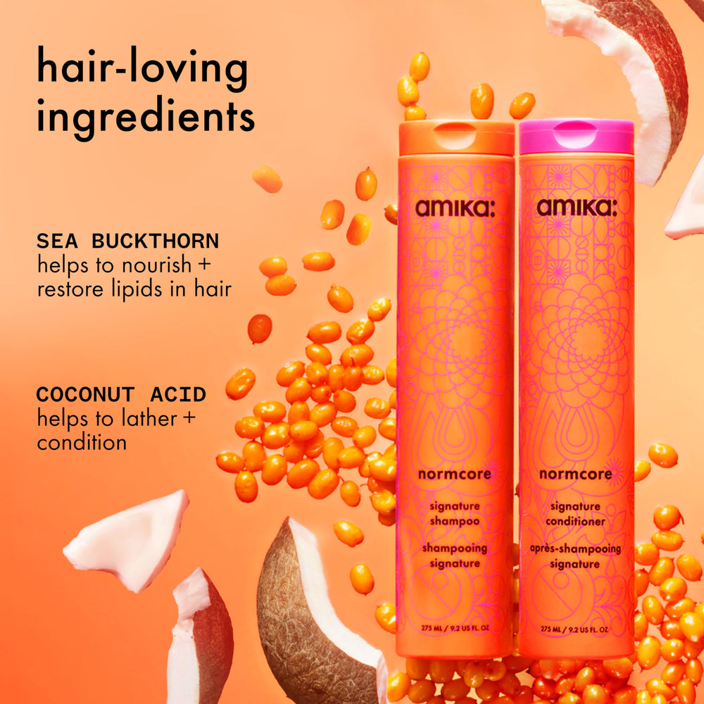 amika normcore shea butter close up highlighting nourishing oils