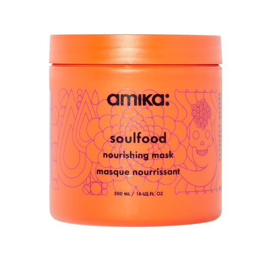 amika soulfood front jar showing product identity and immediate hydration