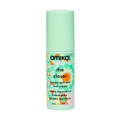 amika the closer front packaging showing product and brand, highlights lightweight benefit