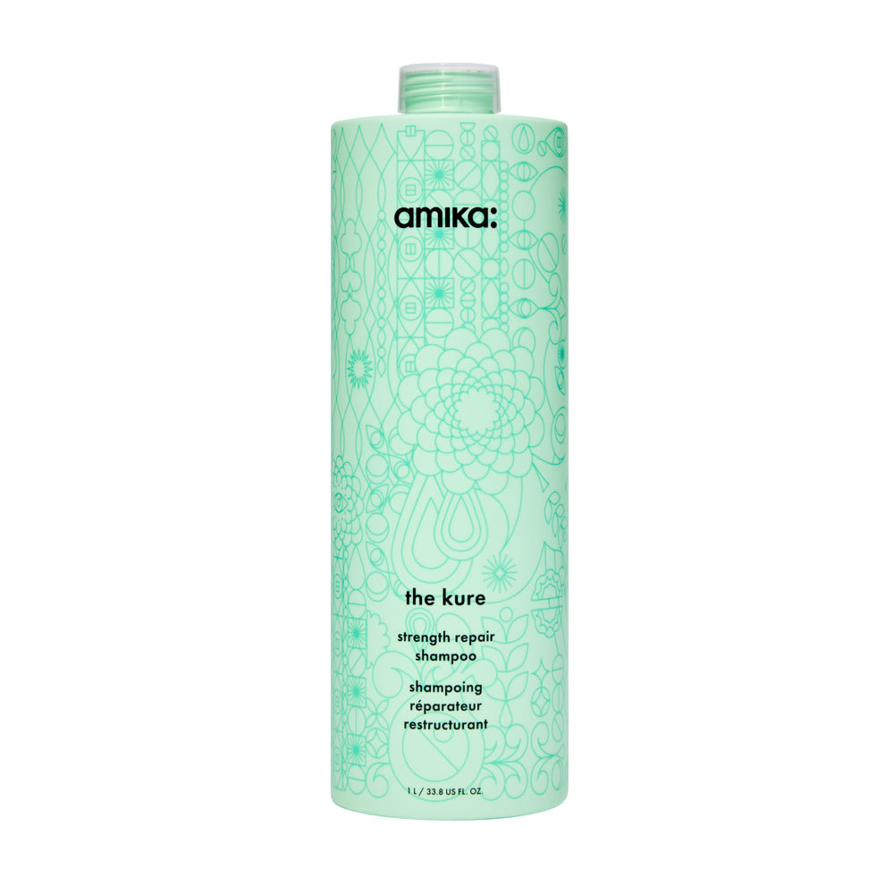 amika front label showing product name and size for clear identification