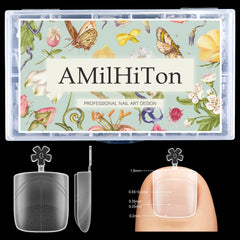AMilHiTon customized polished nails demonstrating creative possibilities benefit