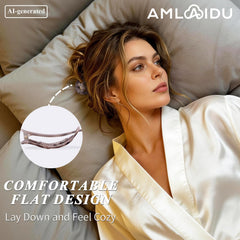 Amlaidu clips stored in a purse illustrating compact travel convenience