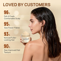 AMOADO ingredients rice water tea tree rosemary highlighting nourishing blend