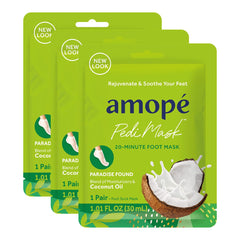 Amope front packaging showing three pairs, highlights hydration benefits