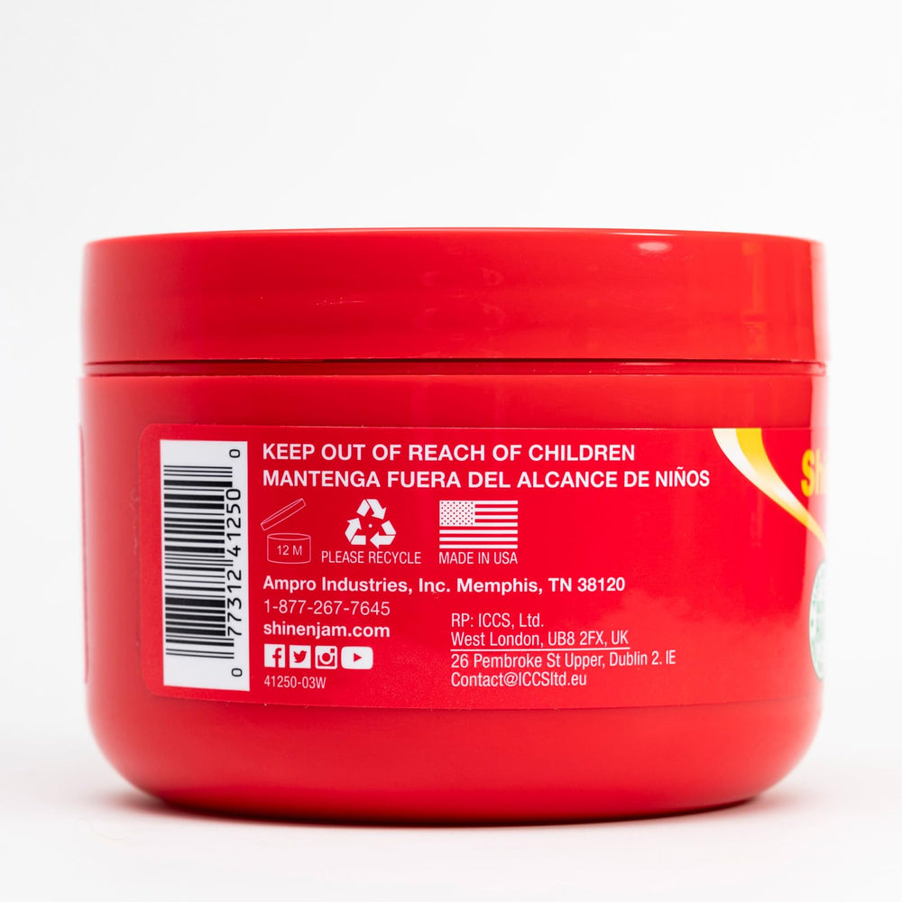 AmPro Magic Fingers ingredients label highlighting silk protein and oil