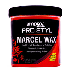 AmPro jar front label showing product and clear unscented claim, easy identification