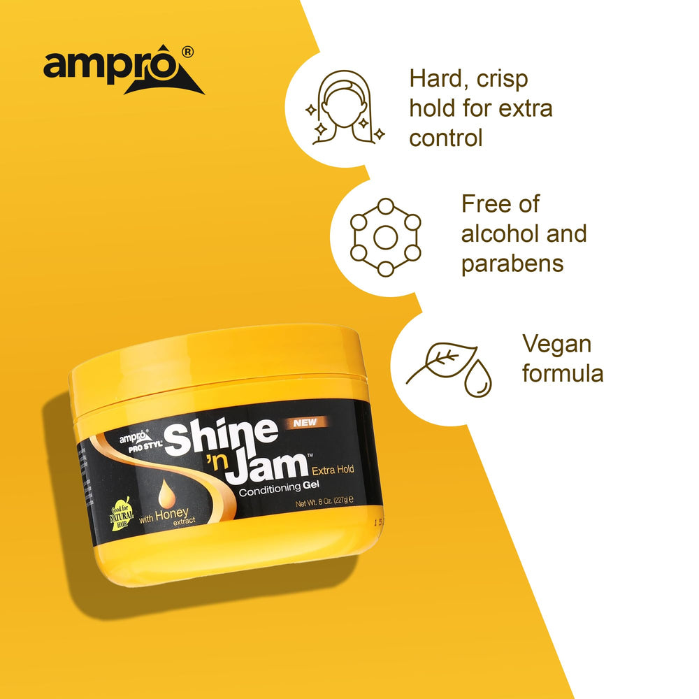 AmPro 8 oz jar beside a ruler to show size and portability for everyday use